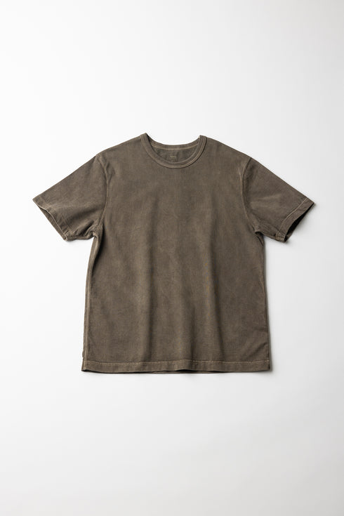 ムラ染めクルーネックTシャツ / メンズ